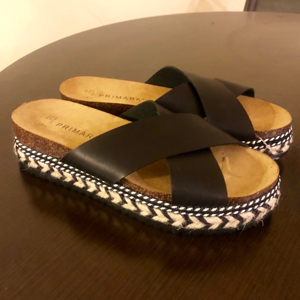 NWT Primark Platform Espadrille Sandals